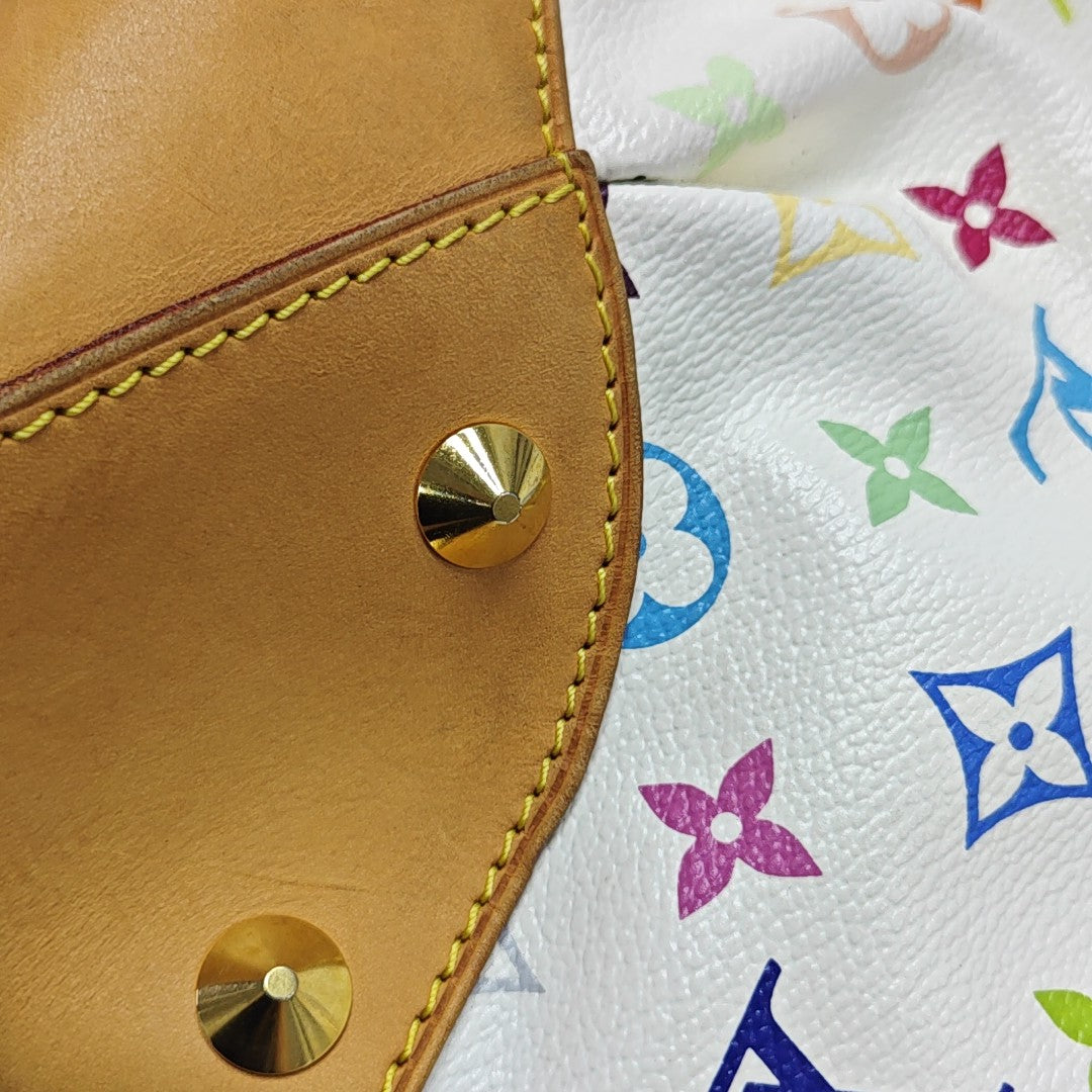 LV × TM JUDY Monogram Coated Canvas White