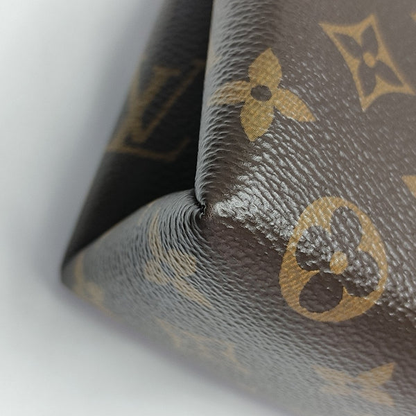 LOCKY BB Monogram Coated Canvas Brown