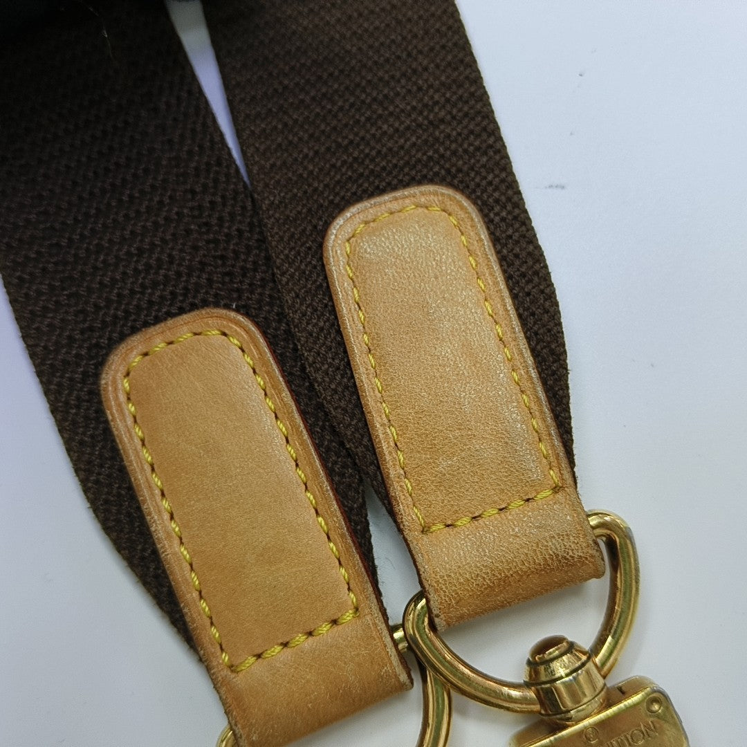 ICARE Monogram Coated Canvas Brown