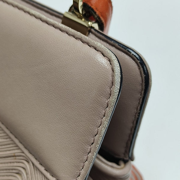 ISABELLA ROSSELINI Leather Beige