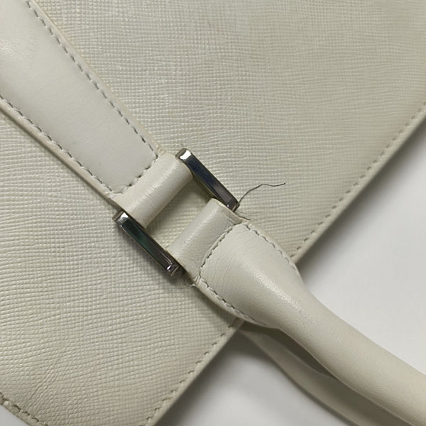 Calfskin Tote Bag Small White