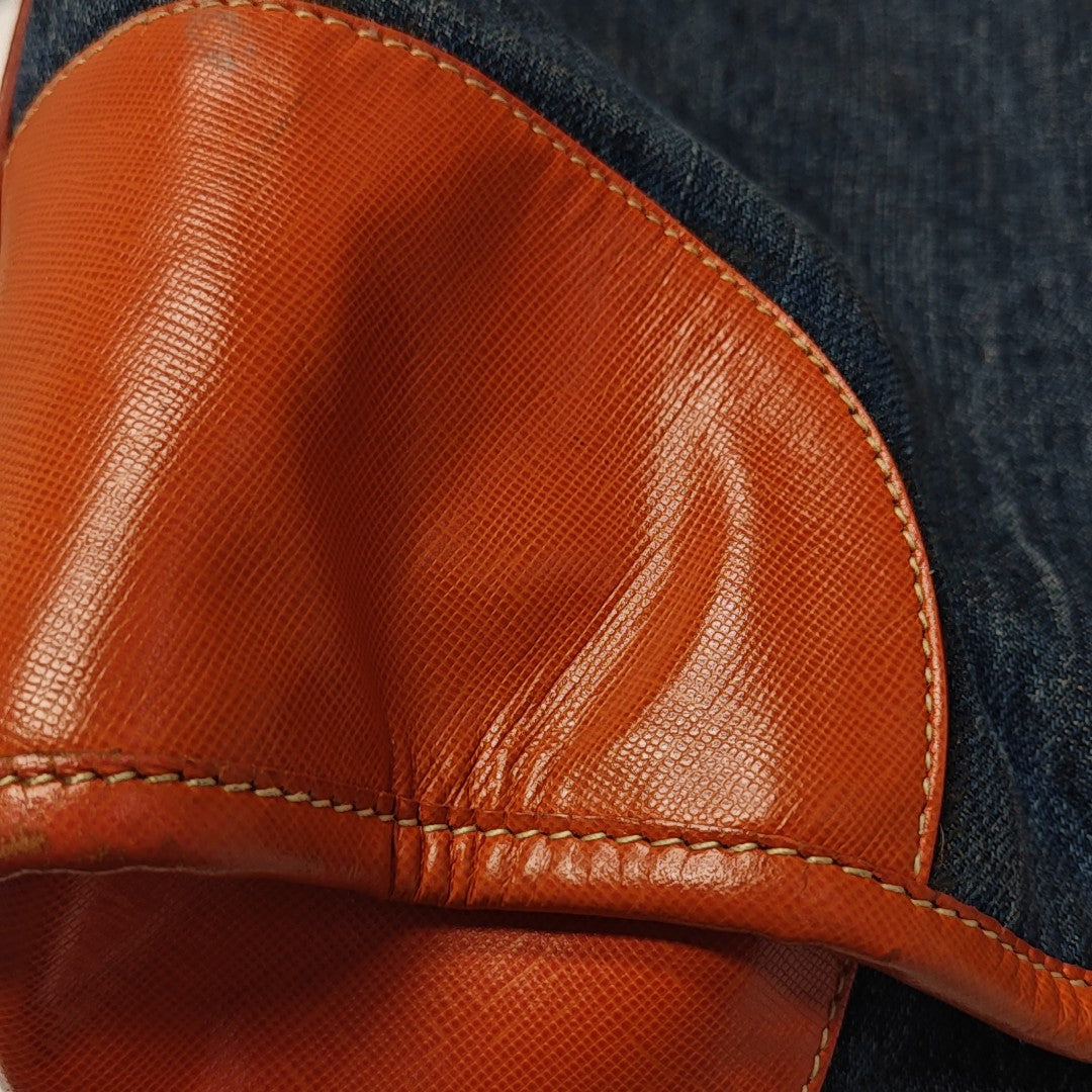 Denim Shoulder Bag Blue