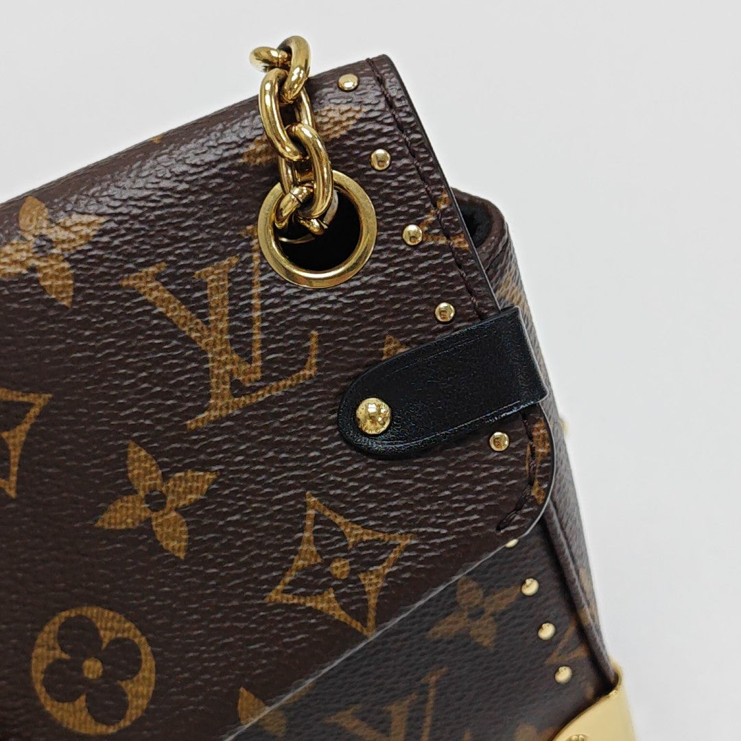 TRUNKIE Monogram Coated Canvas Brown