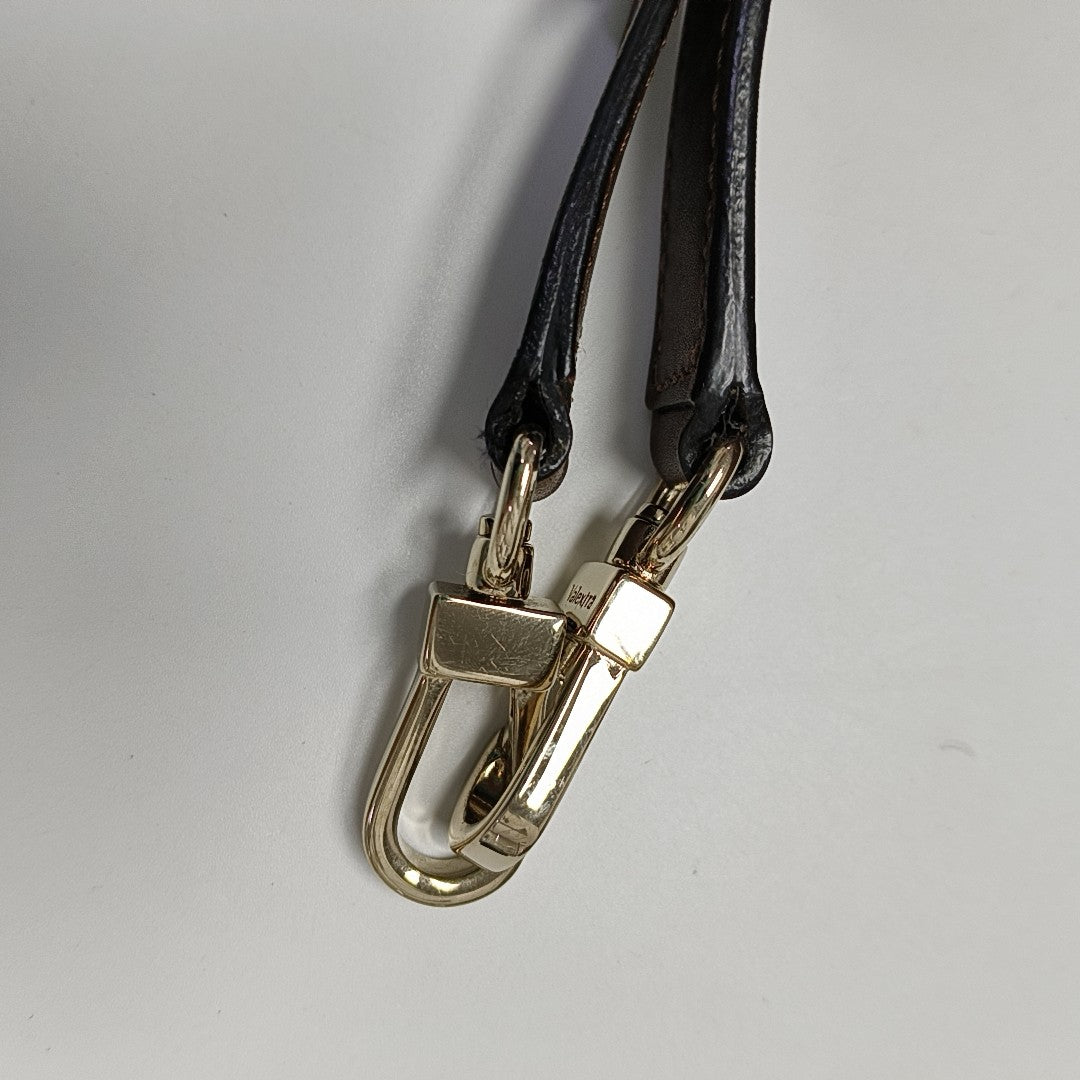 Leather Shoulder Bag Brown