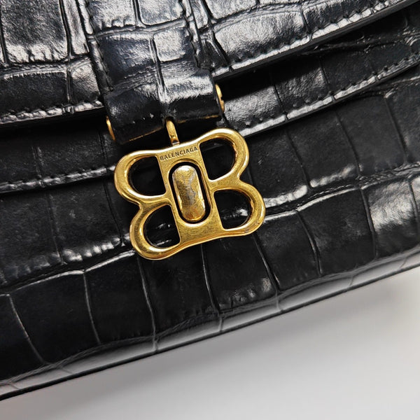 Sharp Calfskin Black