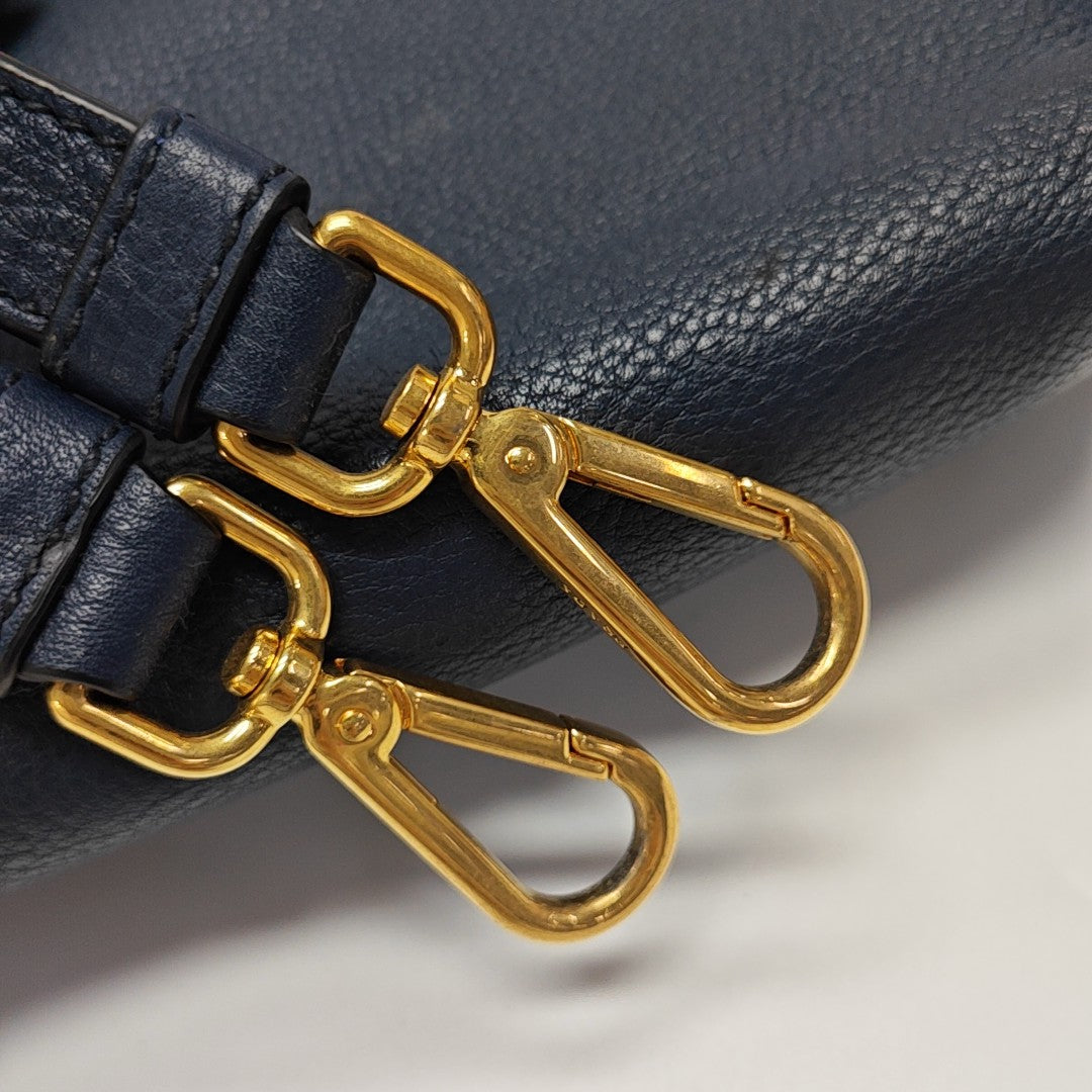 Vitello Calfskin Blue