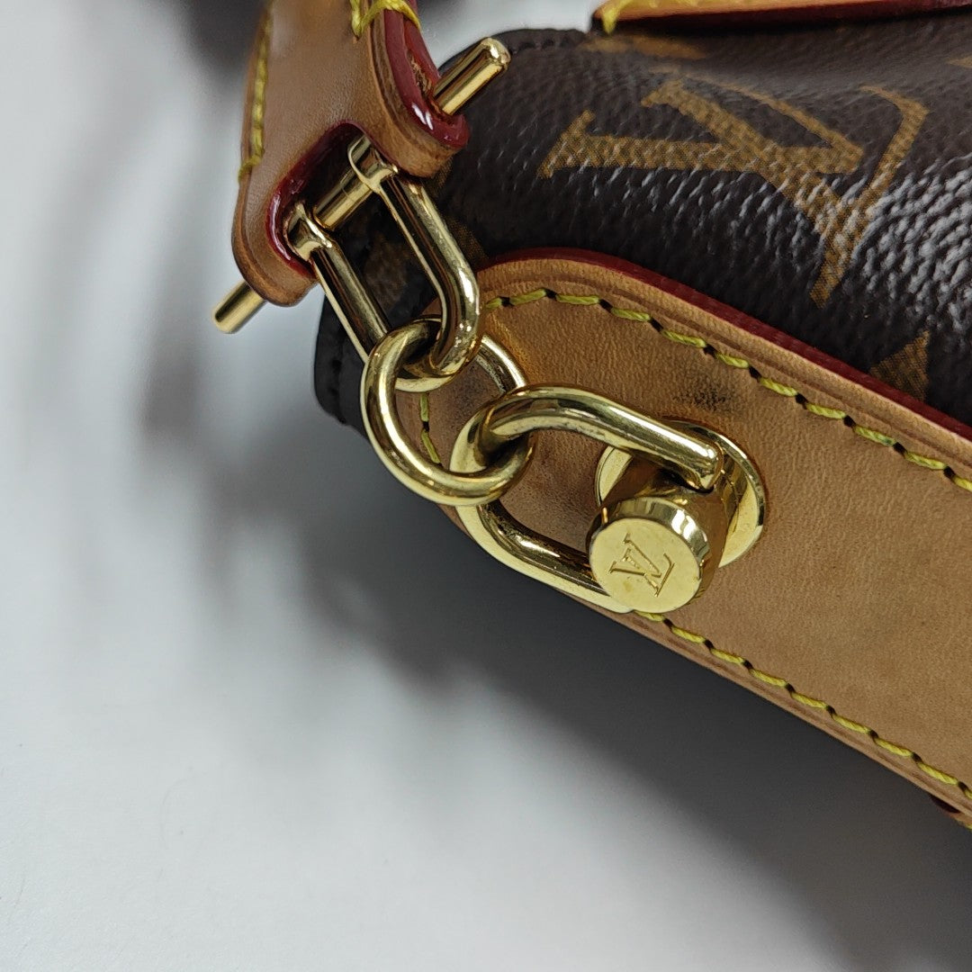 DUFFLE Monogram Coated Canvas Brown