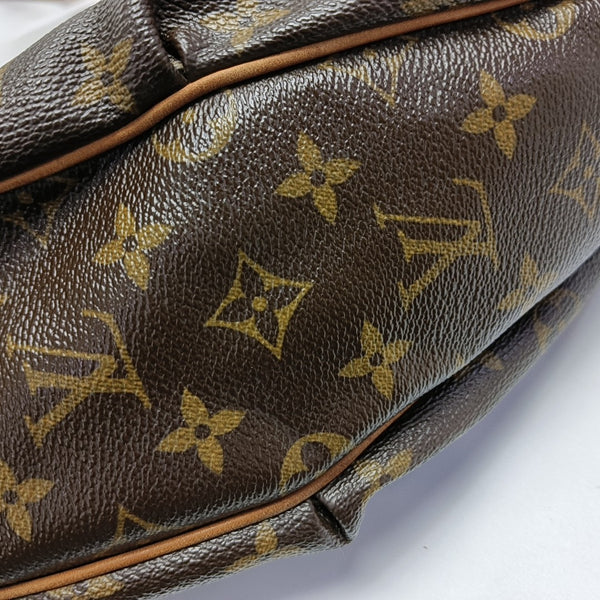 TULUM GM Monogram Coated Canvas Brown