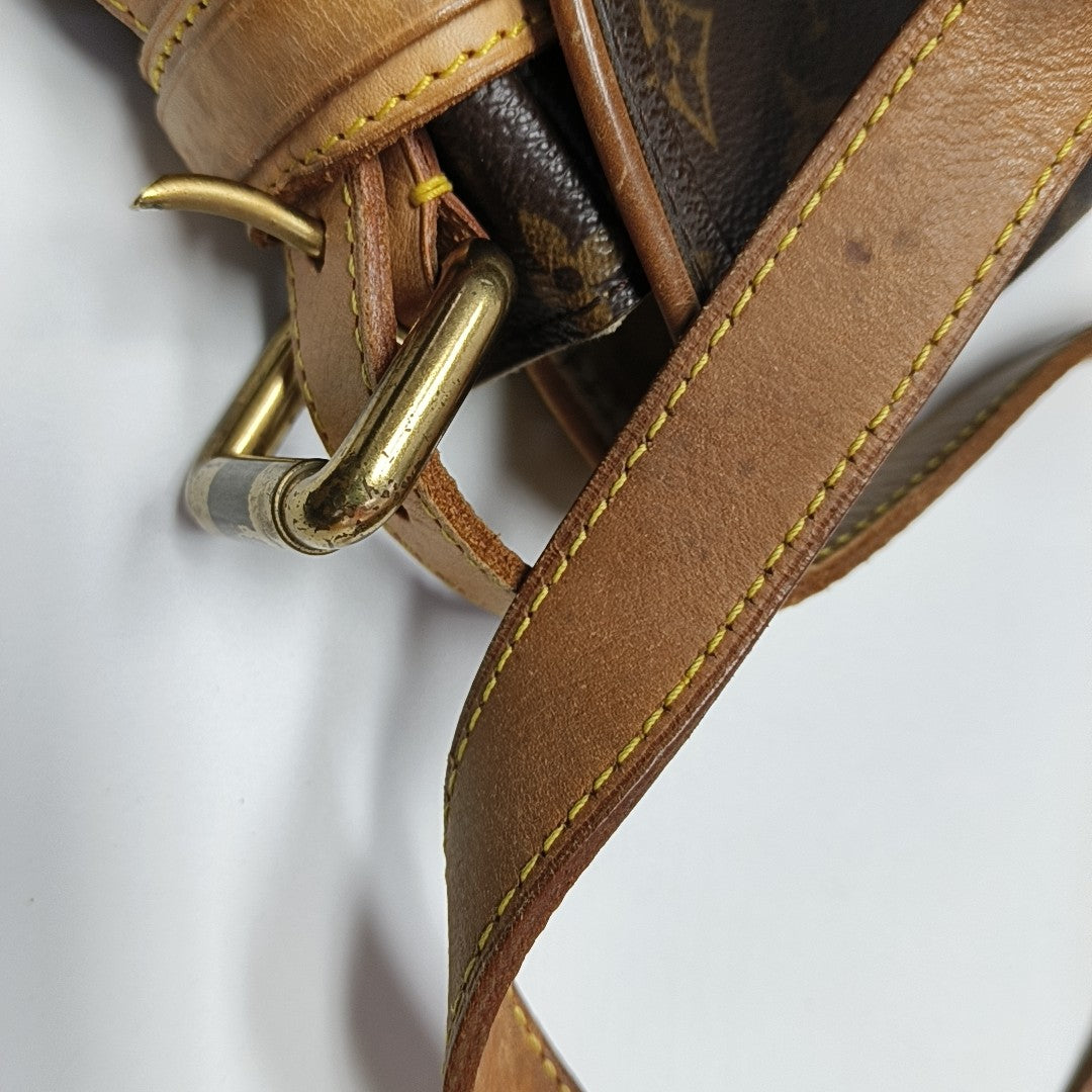 HUDSON PM Monogram Coated Canvas Brown