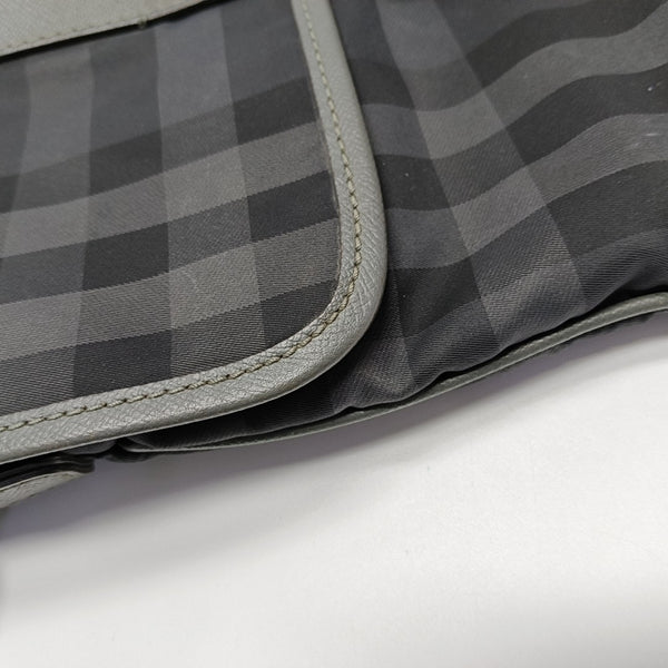 Fabric Shoulder Bag Gray