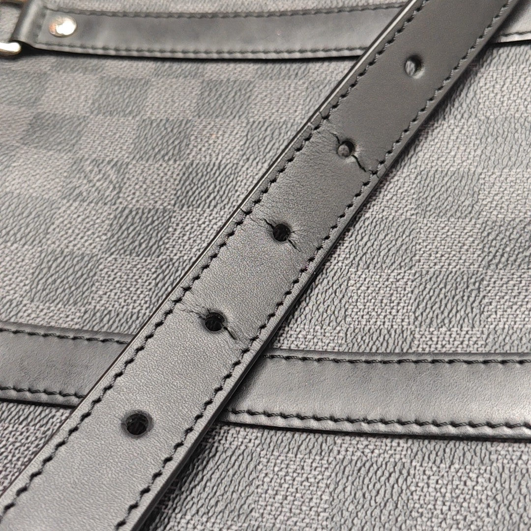 PORTE-DOCUMENTS PM Damier Graphite Coated Canvas Gray