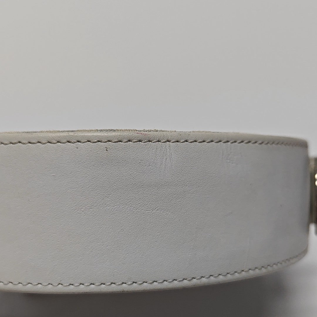 Canvas Shoulder Bag White