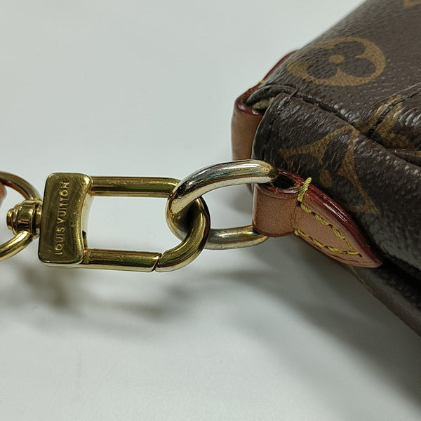 SAUMUR BB Monogram Coated Canvas Brown