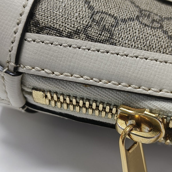 Horsebit 1955 Mini Coated Canvas Beige