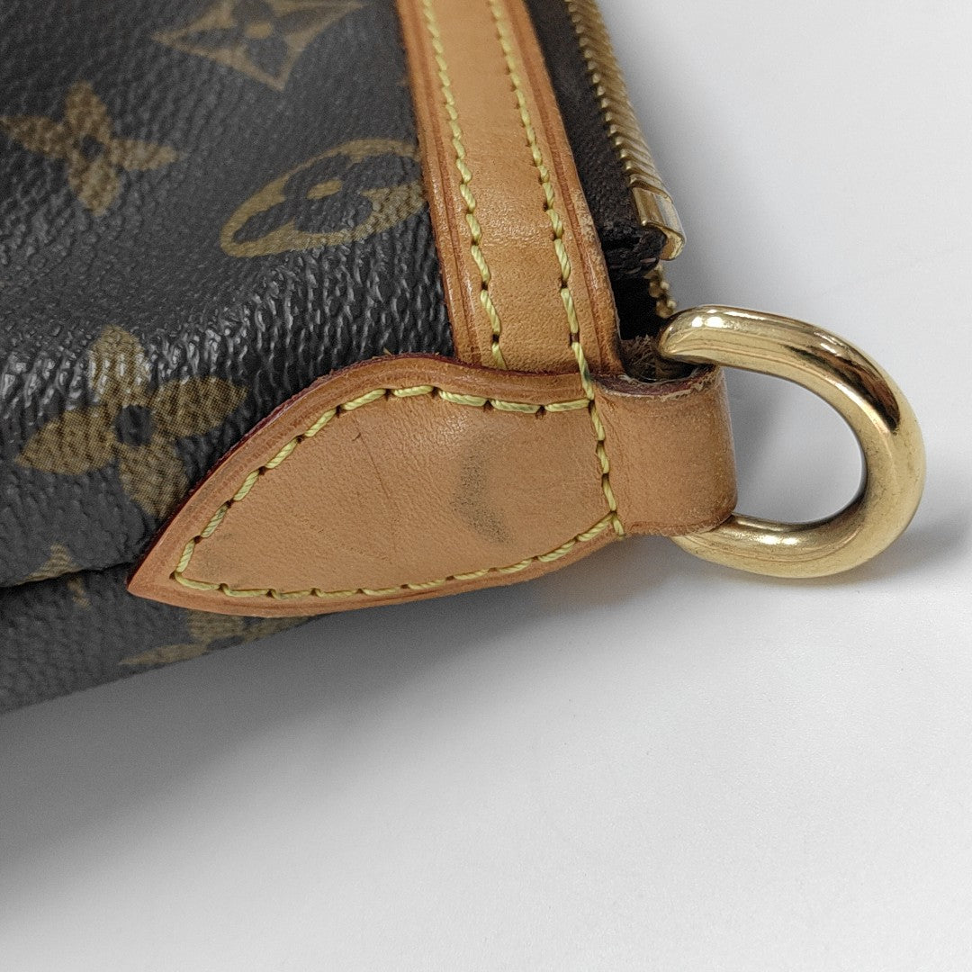 PALERMO PM Monogram Coated Canvas Brown