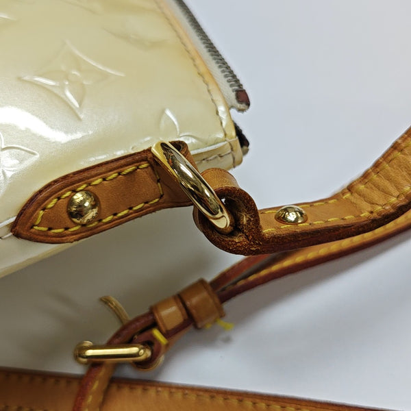 MINNA Monogram Patent Leather Yellow