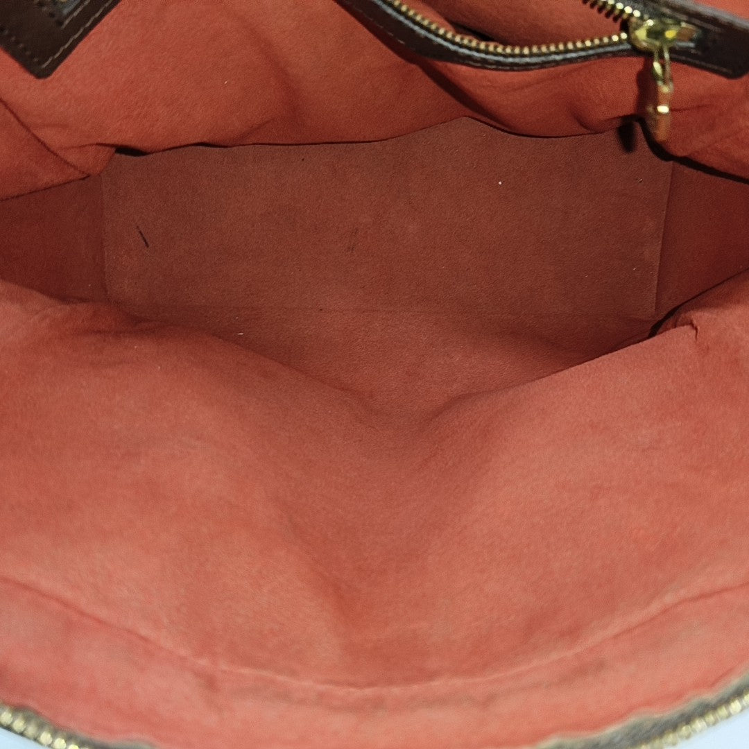 BRERA Damier Ebene Coated Canvas Brown
