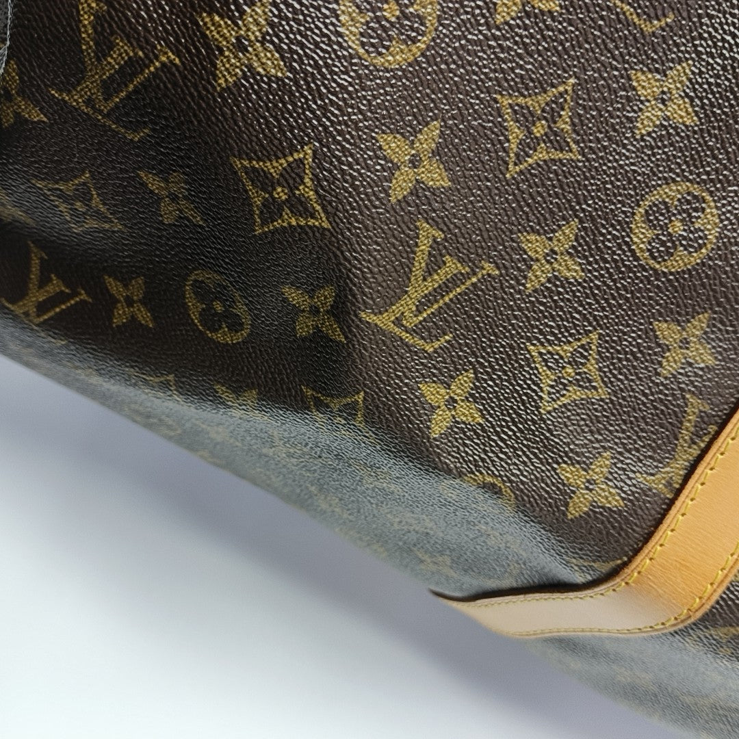 SAC SOUPLE 55 Monogram Coated Canvas Brown