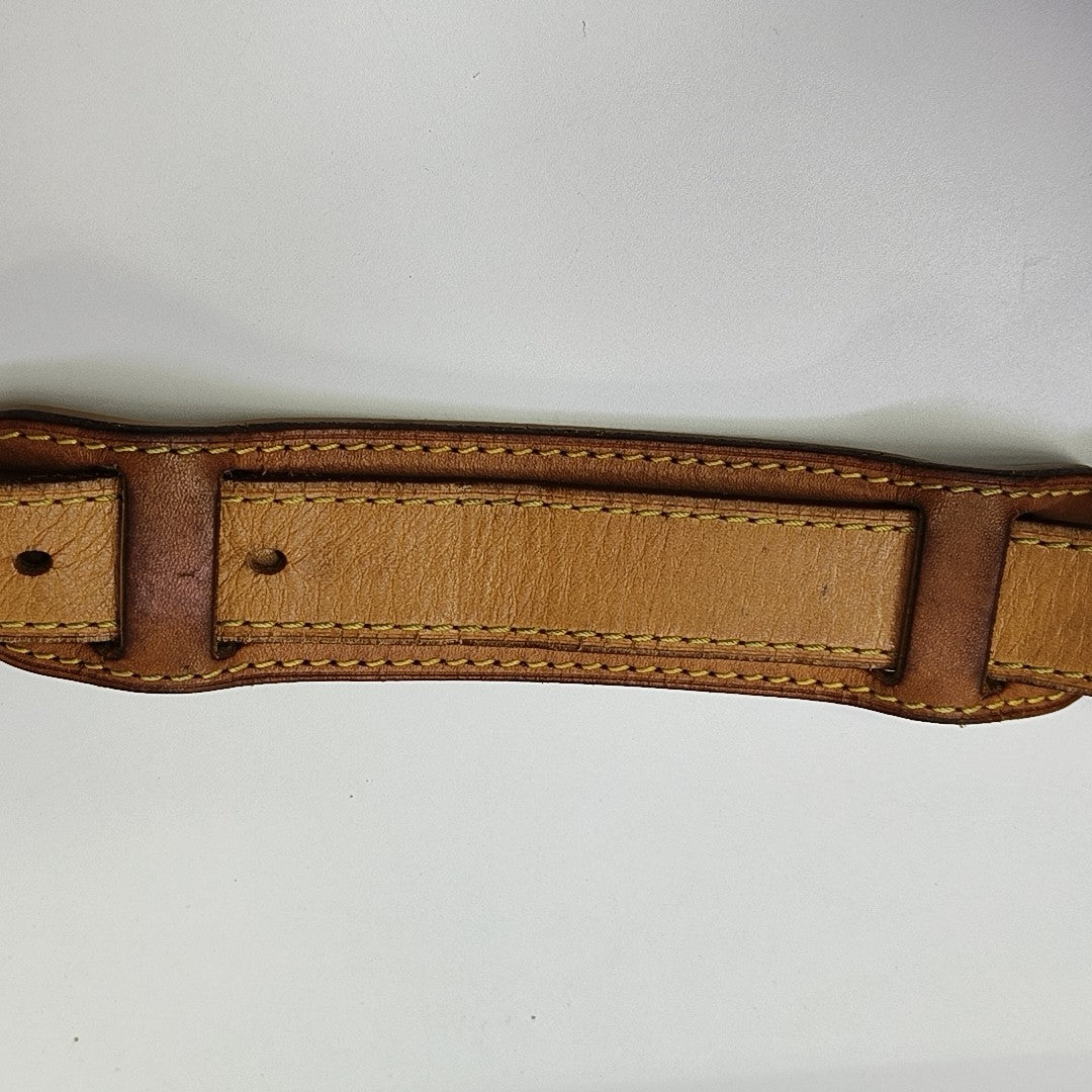 KEEPALL 50 Monogram Coated Canvas Brown