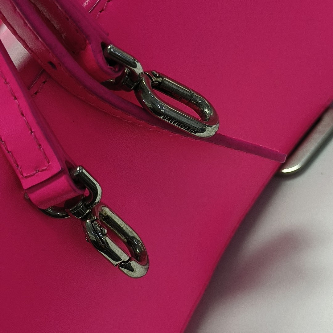 Hourglass S Calfskin Pink