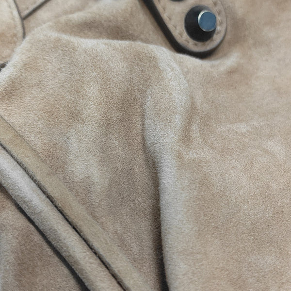 LE CITY Small Suede Brown