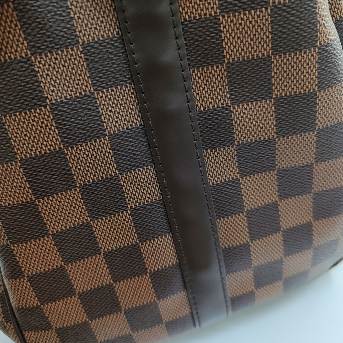 SPEEDY 35 Damier Ebene Coated Canvas Brown
