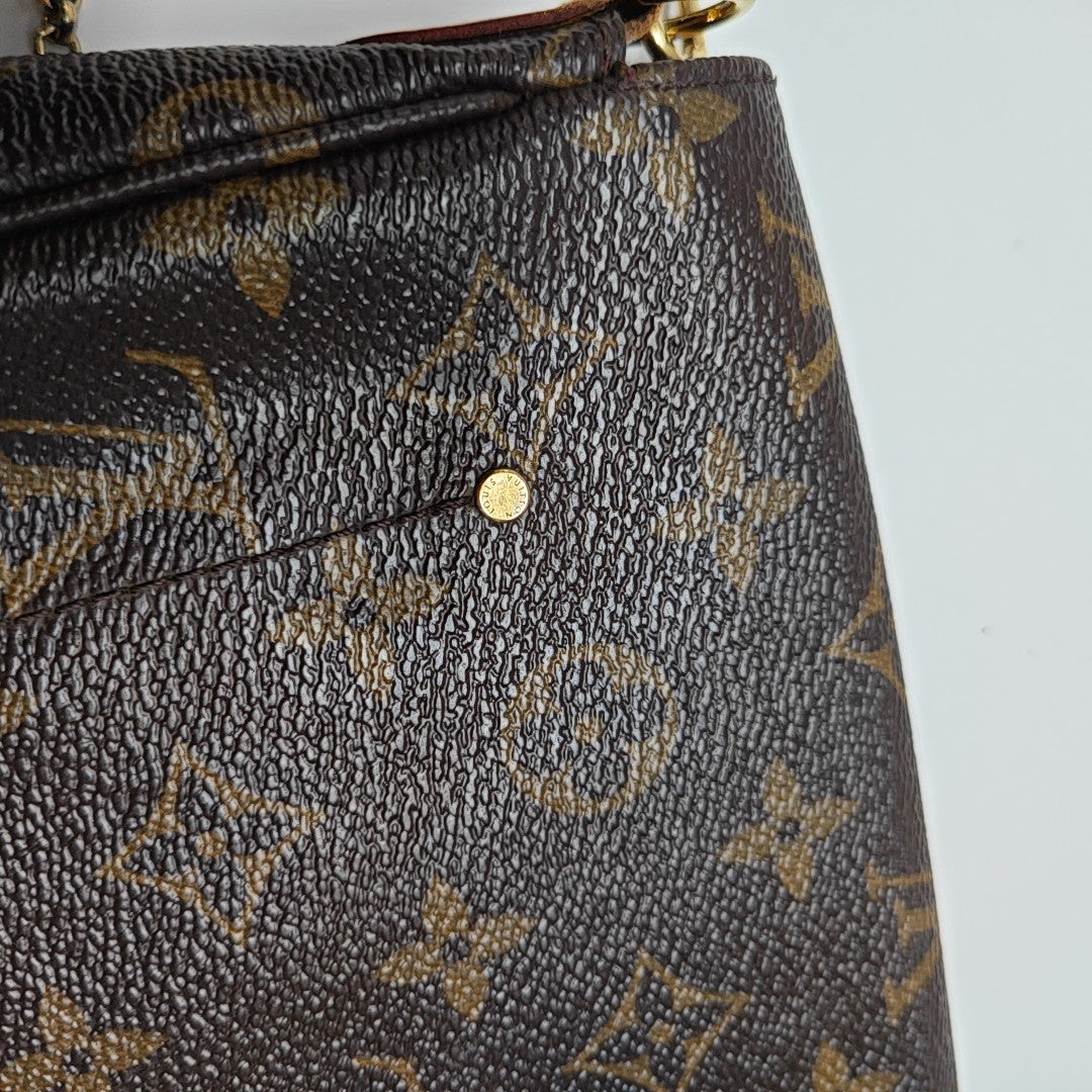 FAVORITE PM Monogram Coated Canvas Brown