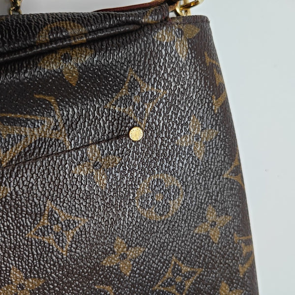 FAVORITE PM Monogram Coated Canvas Brown