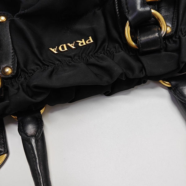Nylon Tote Bag Black