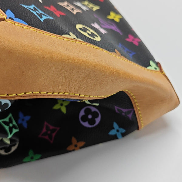 LV × TM URSULA Monogram Coated Canvas Black