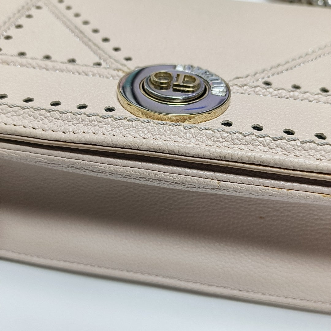 Cannage Calfskin Pink