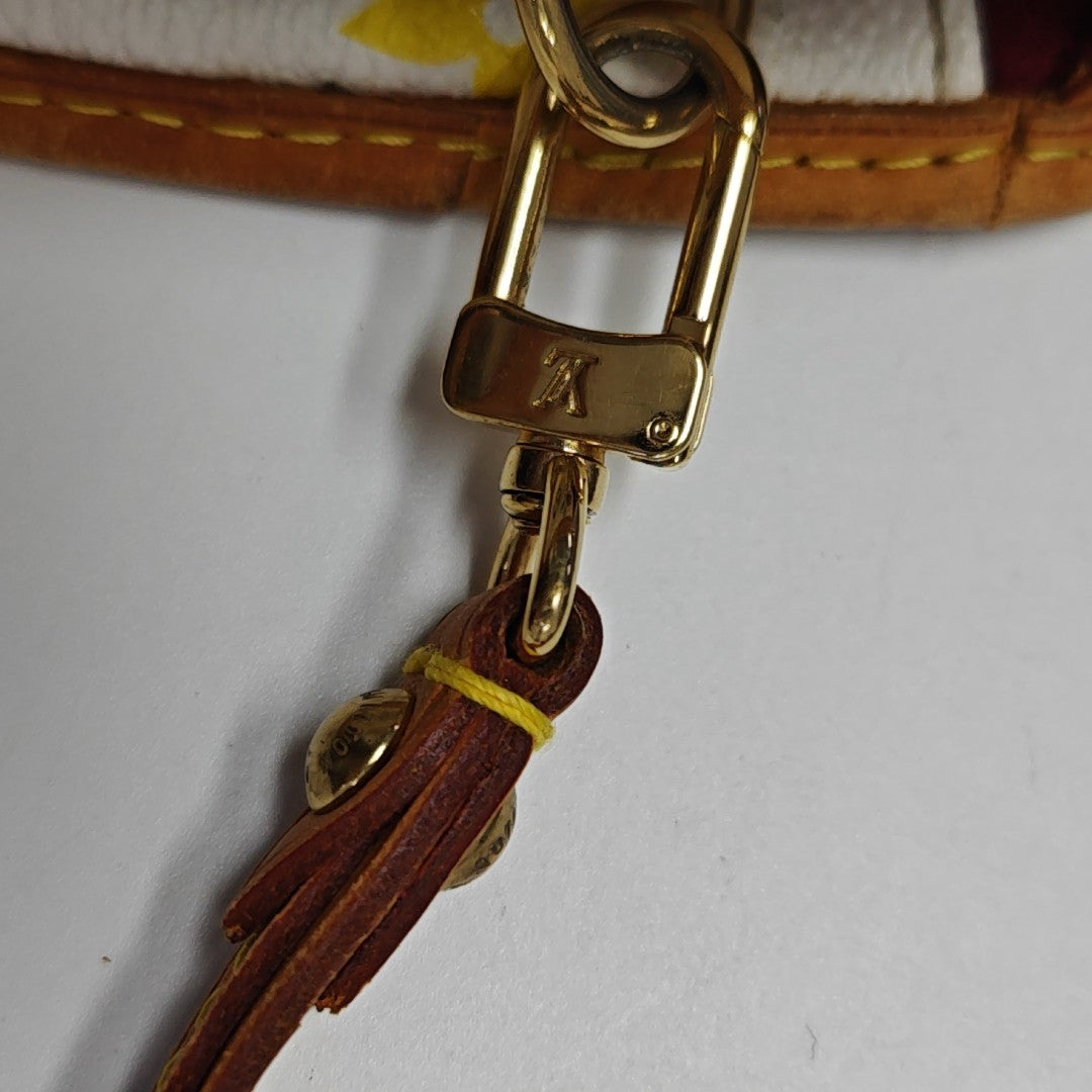 LV × TM SHIRLEY Monogram Coated Canvas White