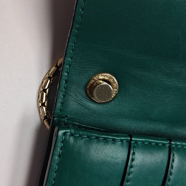 SERPENTI FOREVER Small Calfskin Green