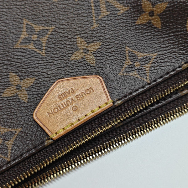 MULTI Monogram Coated Canvas Brown