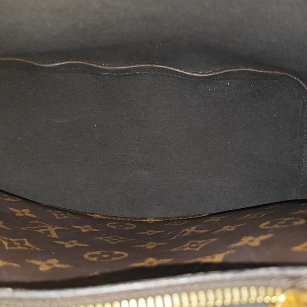 NÉONOÉ MM Monogram Coated Canvas Brown