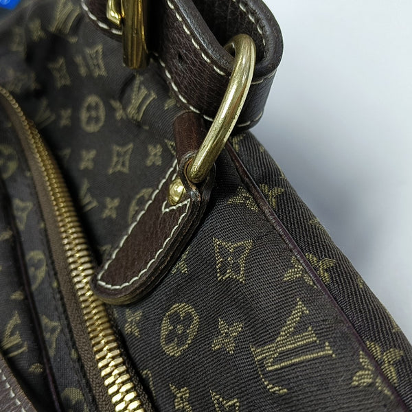SAC A LANGER Monogram Canvas Brown