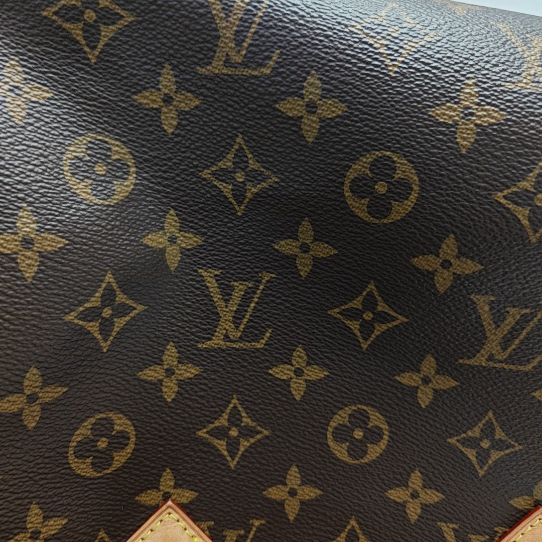 SPEEDY 30 Monogram Coated Canvas Brown