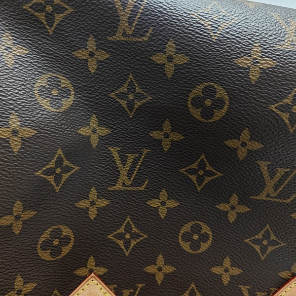 SPEEDY 30 Monogram Coated Canvas Brown