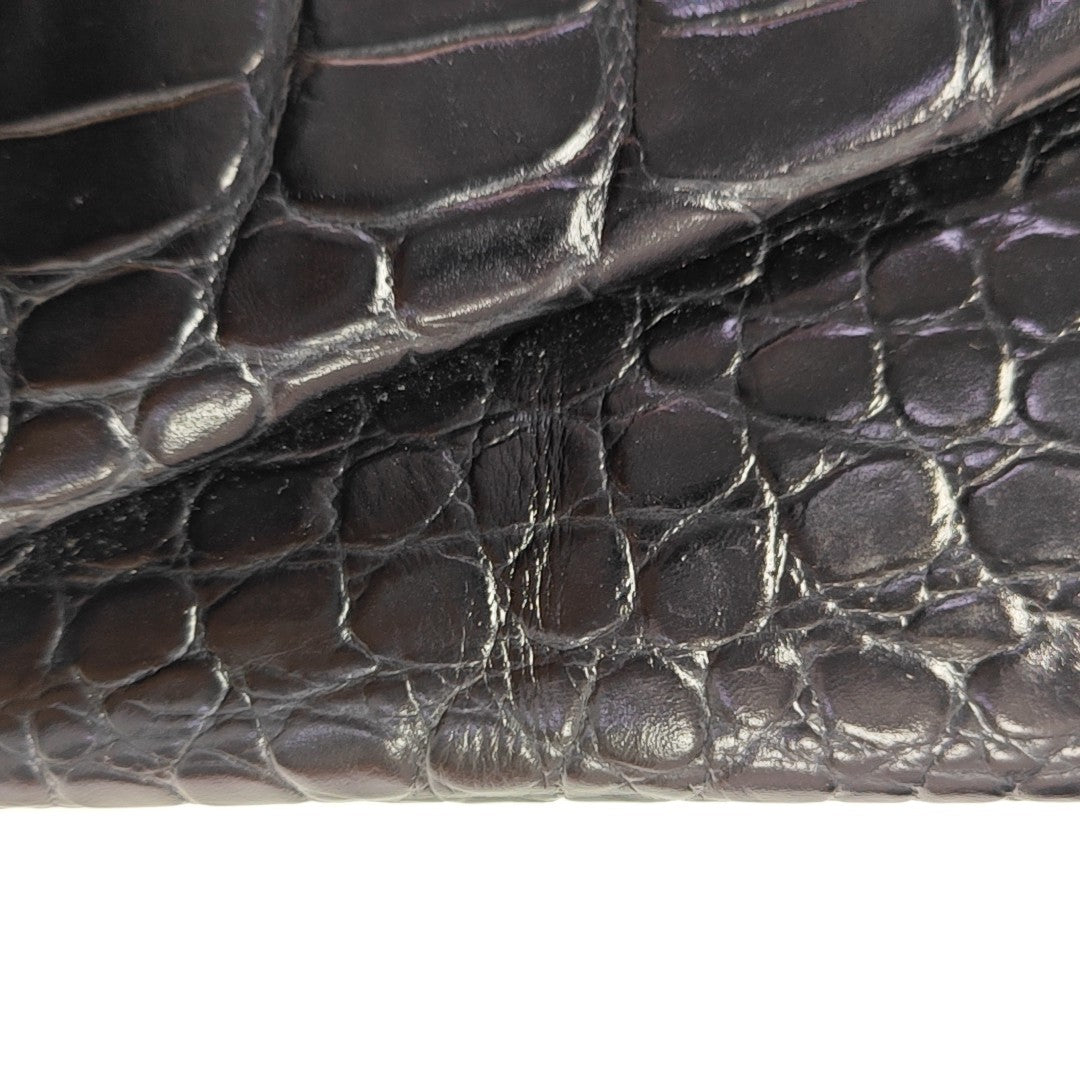 Calfskin Clutch Black