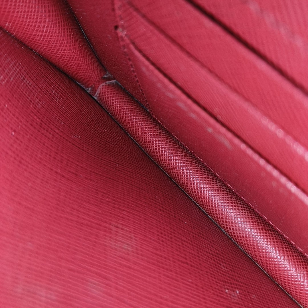 Saffiano Calfskin Crossbody Bag Red