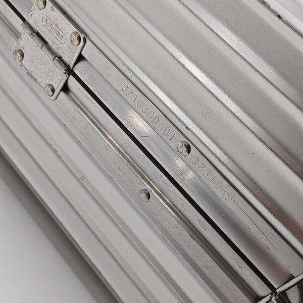Special Material Luggage Silver
