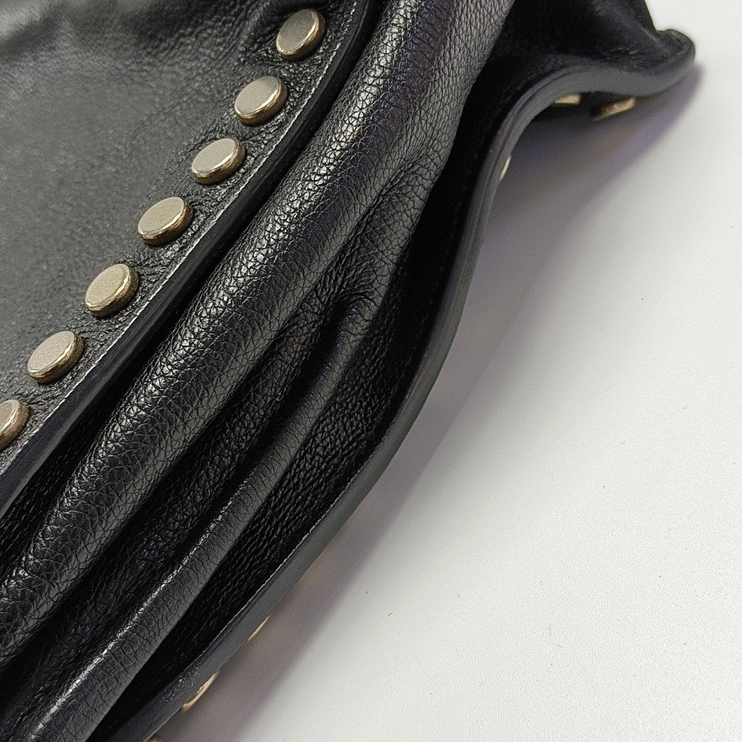 Etiquette Calfskin Black