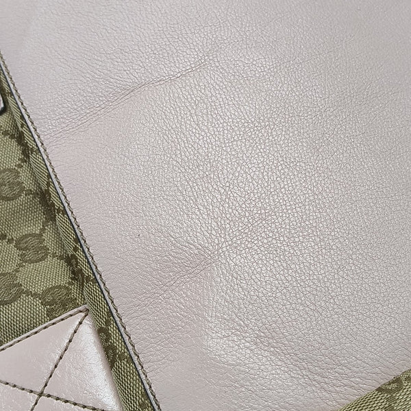 Monogram Canvas Tote Bag Brown