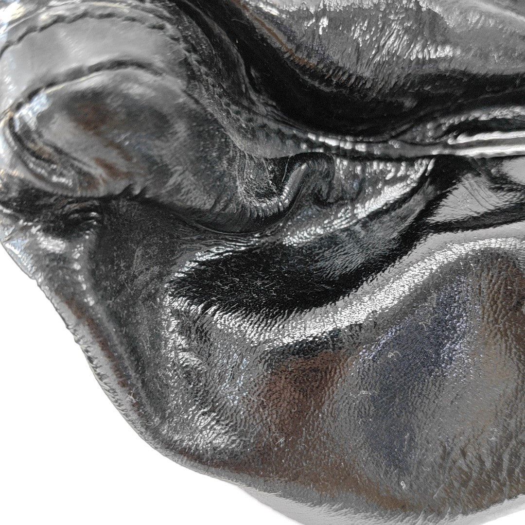 Abbey Patent Leather Black