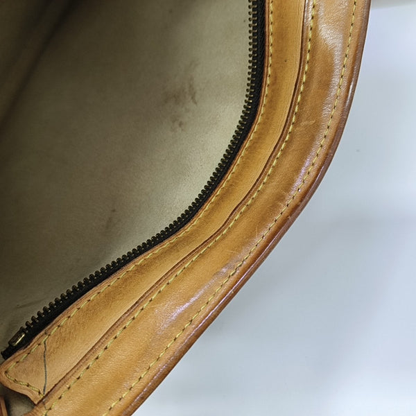 HUDSON GM Monogram Coated Canvas Brown