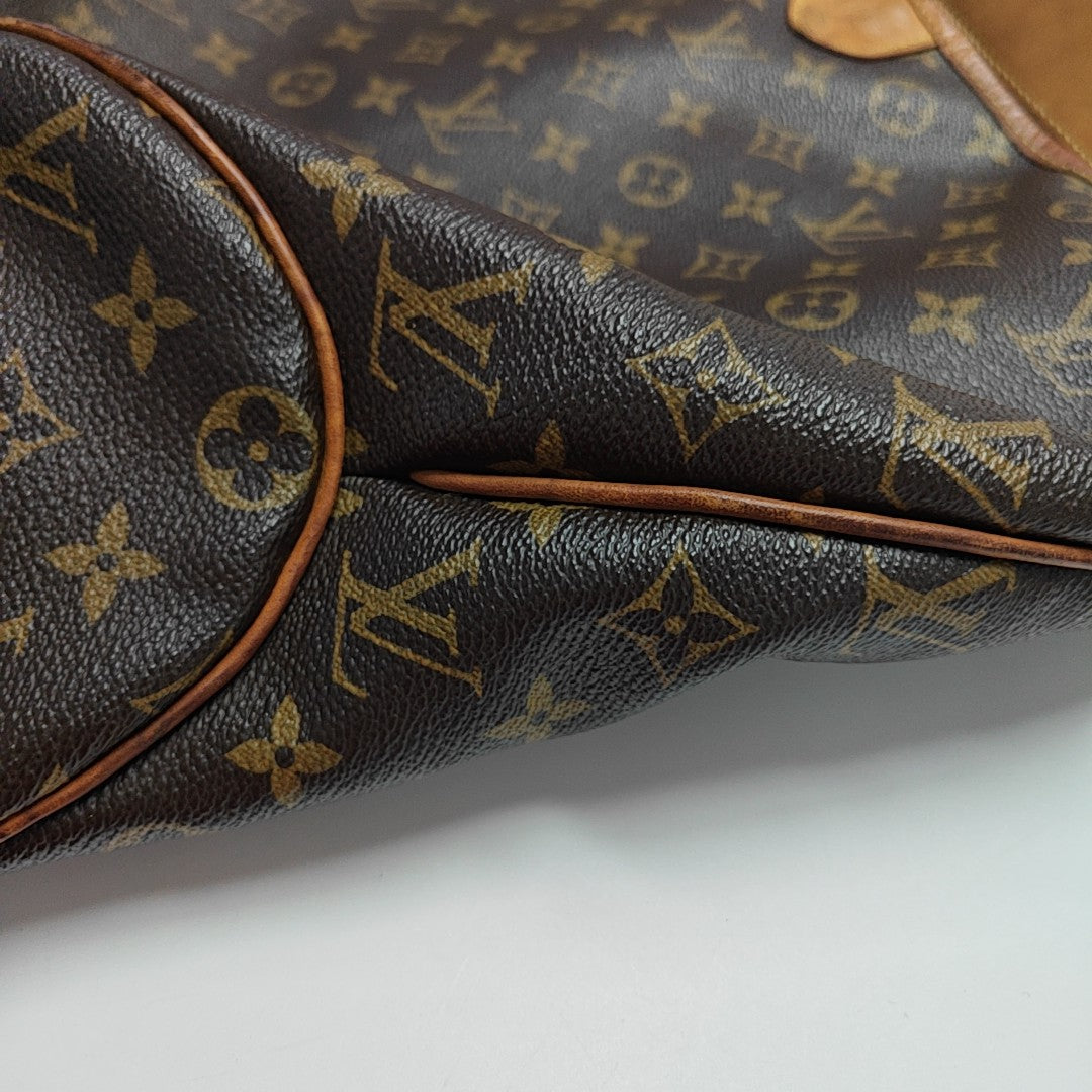 DELIGHTFUL Monogram Coated Canvas Brown