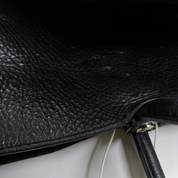 Leather Tote Bag Black