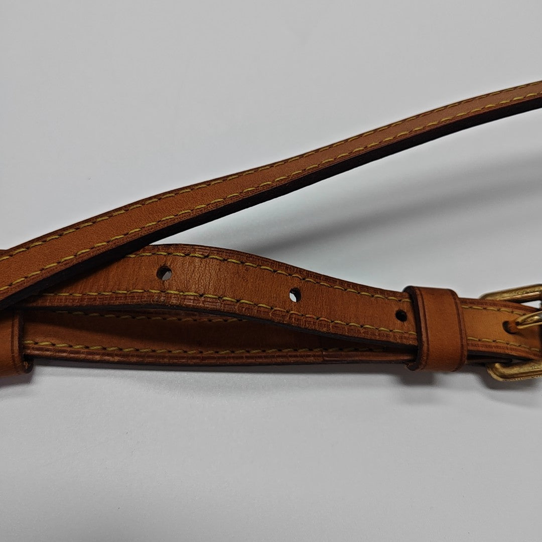 ESTRELA MM Monogram Coated Canvas Brown