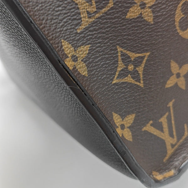 ON MY SIDE MM Monogram Calfskin Black