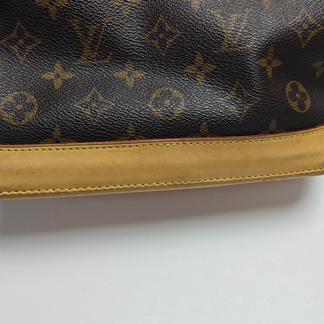 LOCKIT PM Monogram Coated Canvas Brown